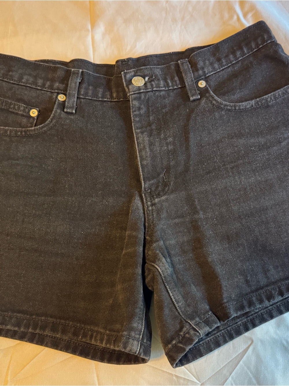 Polo Black Denim Jean shorts